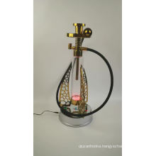 WOYU wholesale high tech shisha hookah with LED light for hookah lounge